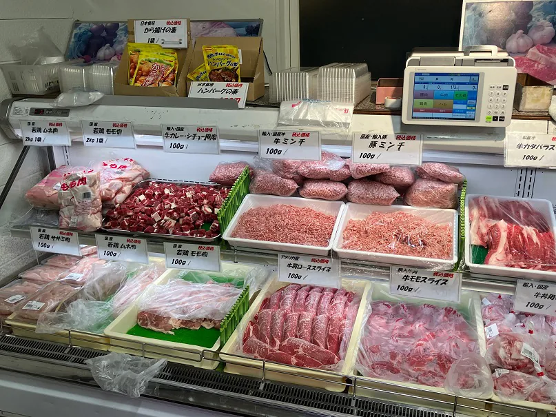 精肉売り場